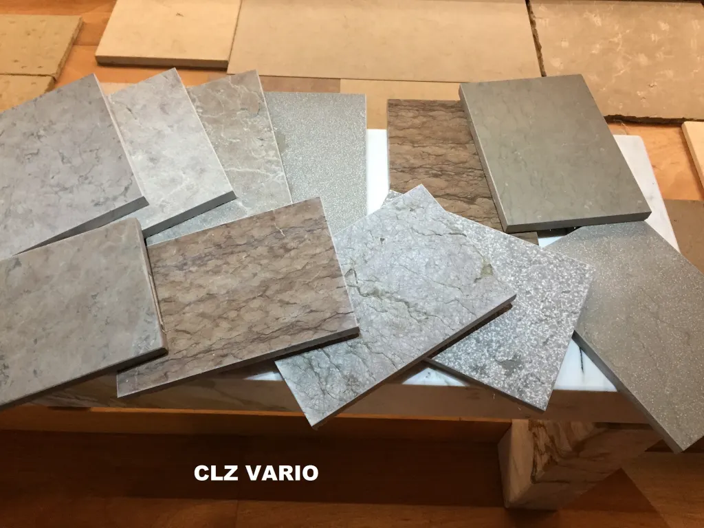 Lastre e finiture – campionario